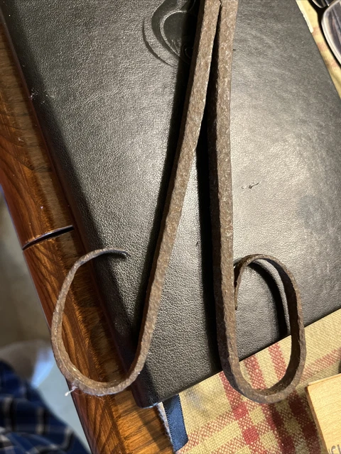 Early 18th Century Hand Forged Curling Irons Must See Super Shape American 2