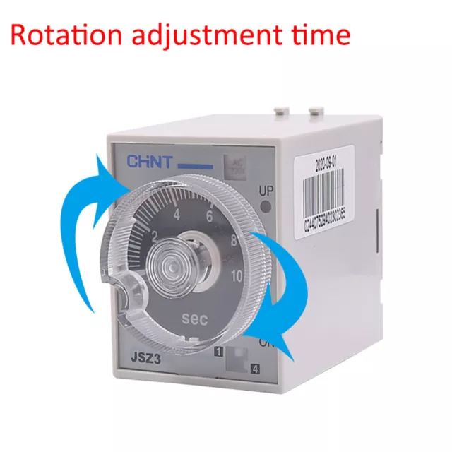 24V/220V/380V 5A JSZ3A Zeitrelais Einschaltverzögerung Multifunktions-Zeitrelais 3