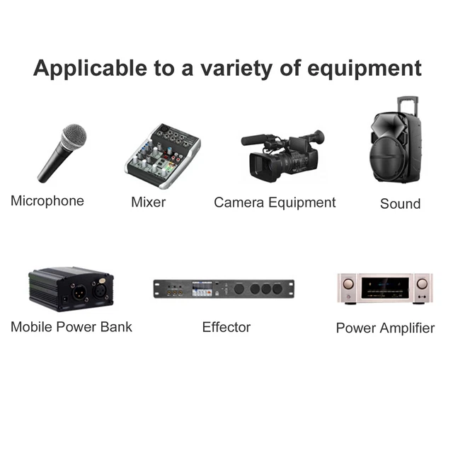 () Câble XLR à 6 35 Mm Câble XLR Câble XLR Mâle à 6 35 Mm Mâle