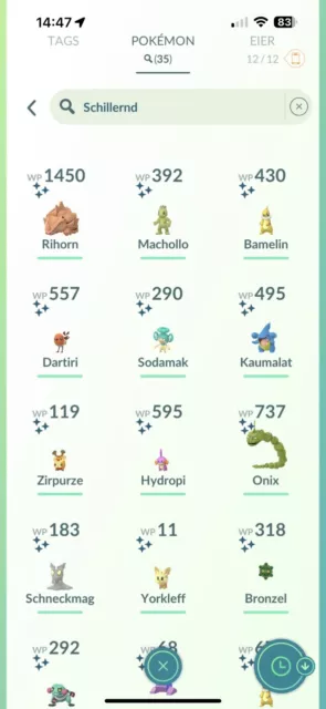 Pokémon Go NEW LEVEL 40 Trainer Account with random Shinys Ready For Start  Pogo 3