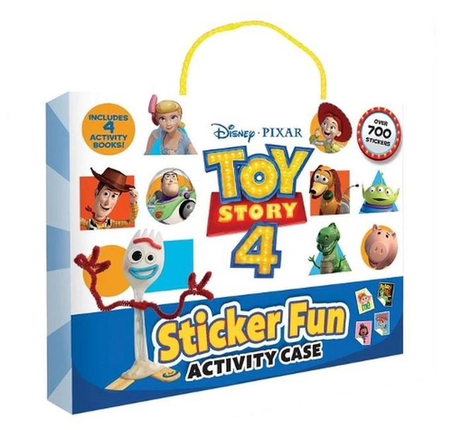 TOY STORY 4: Sticker Fun Activity Case (Disney-Pixar) (English) Novelty ...