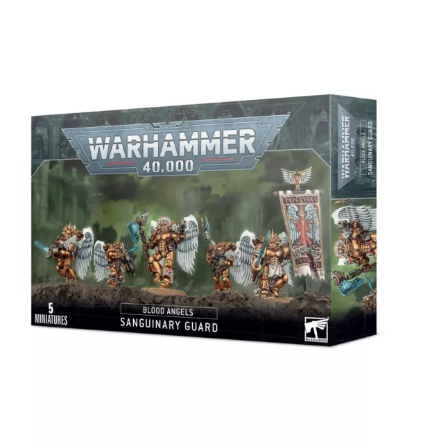 Warhammer 40k Blood Angels Sanguinary Guard -- NUEVO en CAJA --