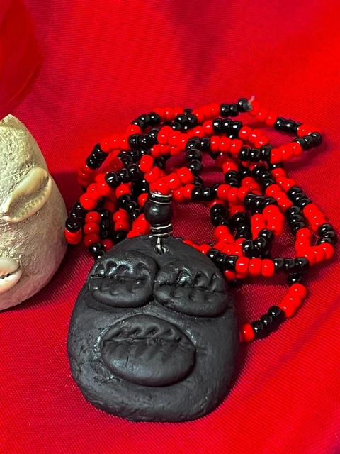 ELEGGUA  - COLLAR SANTERIA YORUBA IFA - Eleke Santeria inlé INLE