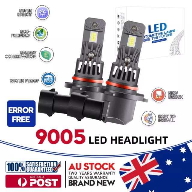 9005 HB3 CANbus LED Headlight Globe Bulb For Mitsubishi ASX Lancer Outlander