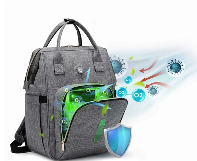 Diaper Bag Backpack Sterlizing Pouch Multifunction Travel Maternity Changing Bag