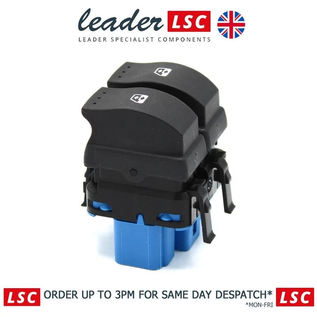 OE Renault Master Trafic Front Electric Window Switch Assembly | New 8200108269