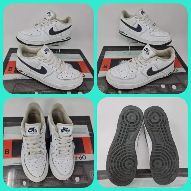 nike air force 1 size uk 5 white Iron grey US 5.5Y EU 38 AF1 Basket Ball GC