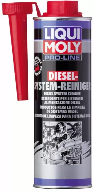 Liqui Moly Pro-Line Diesel System & Injector Cleaner Treatment 500ml LM5156
