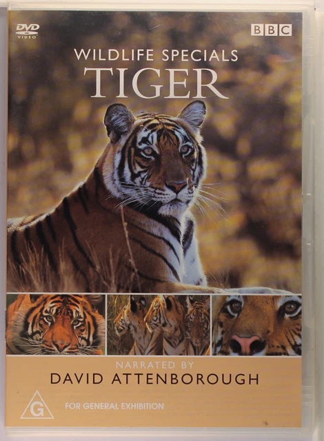 WILDLIFE SPECIALS: TIGER DVD BBC Documentary AS NEW! $4.99