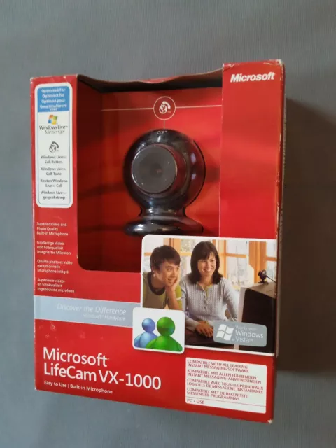 Webcam Microsoft Lifecam  Vx 1000 Etat Neuf