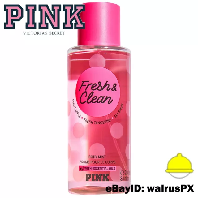 VICTORIA'S SECRET PINK Body Mist Lotion 8.4 Fresh & Clean Warm Cozy Party  Magic $24.95 - PicClick