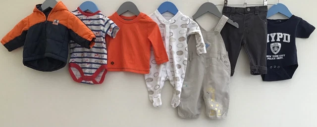 Baby Boys Bundle Of Clothing Age 3-6 Months TU F&F Benetton Matalan