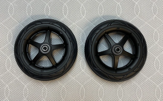 Bugaboo Bee 5 FRONT Wheel Replacement Spare Wheels X 2