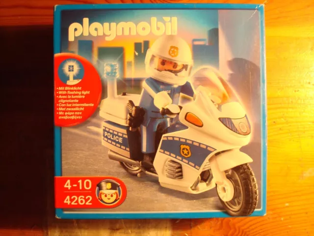 Playmobil -- Spare Part -- Police Moto 4262 