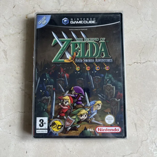 the legend of Zelda four swords adventures - Nintendo gamecube PAL FRA - Complet