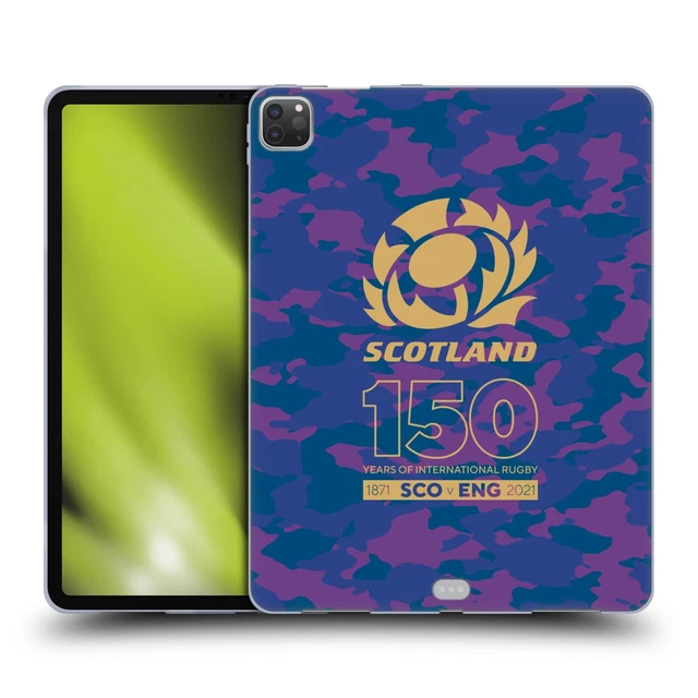 Official Scotland Rugby 150Th Anniversary Soft Gel Case For Apple Samsung Kindle