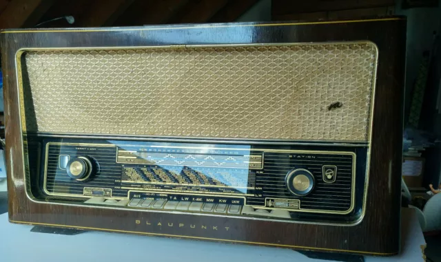 Blaupunkt "Riviera" Typ 2440 mit magischem Auge Radio Röhrenradio 50 ziger Jahre