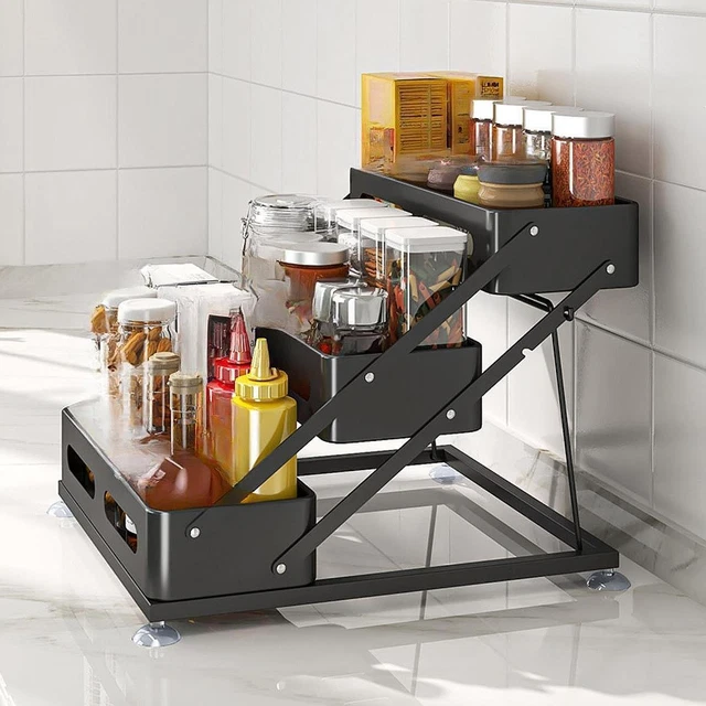 Support De Planche à Découper Sous Armoire - Acier Inoxydable, 26,8x25,8x8,3 Cm, Gain De Place Cuisine