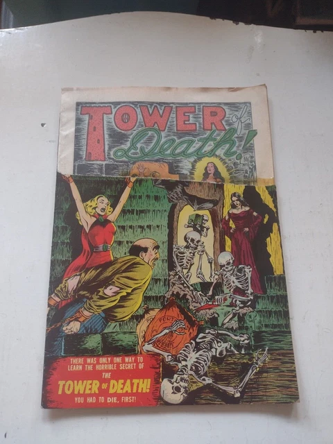 Venus # 17 Marvel Comics 1951 Golden Age Comic Book ** 1/3 Missing Cover **