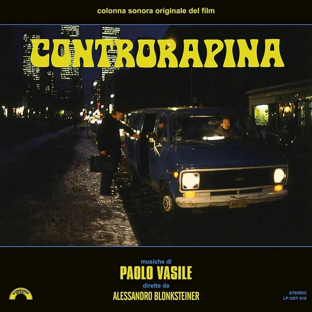 Paolo Vasile Controrapina (The Squeeze) OST LP Cinedelic soundtrack Vinyl 2021