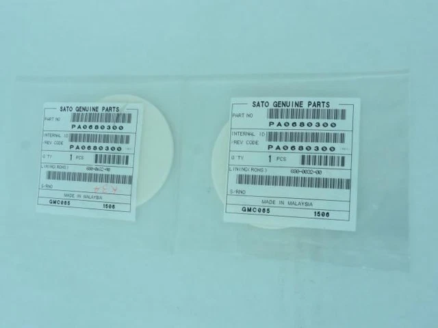 190296 New-No Box; Sato PA0680300 Lot-2 Friction washers