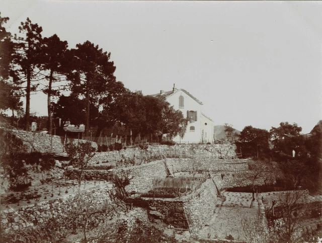 FRANCE April 1908 L'ESTREL Maison Foretière des Trois Terms