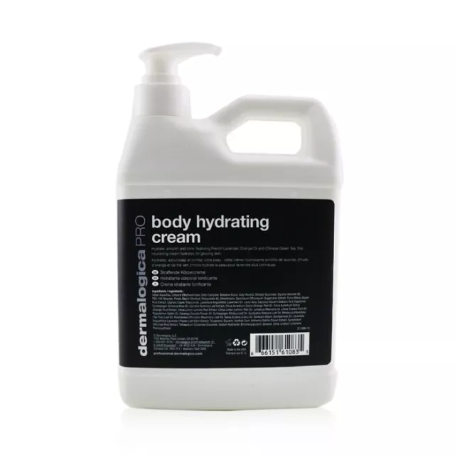 NEW Dermalogica Body Therapy Body Hydrating Cream PRO (Salon Size) 946ml Womens