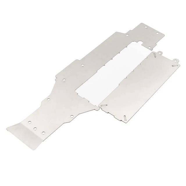 Plaque De Protection Avant/arrière En Acier Inoxydable Pour TRAXXAS Mini Maxx – Renfort Durable