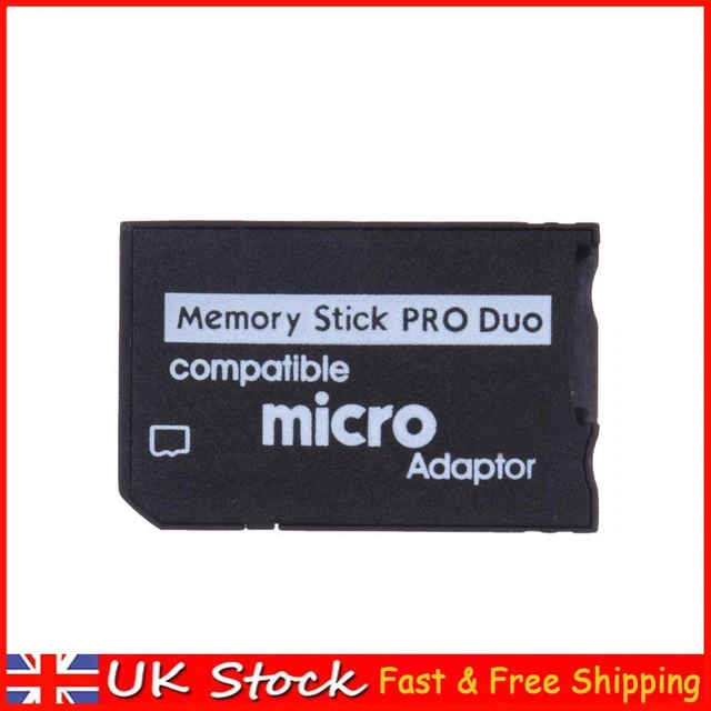 TF To MS Card Memory Card Adapter Plug and Play Memory Stick Adapter for Pro Duo