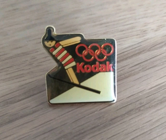 Pin's KODAK JO - Jeux Olympiques - Vintage Photographie Rare