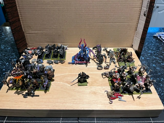 WFB Warhammer Chaos Warriors Army Games Workshop Slaves Darkness Slaanesh AOS GW