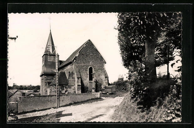 CPA Valdampierre, l´Eglise