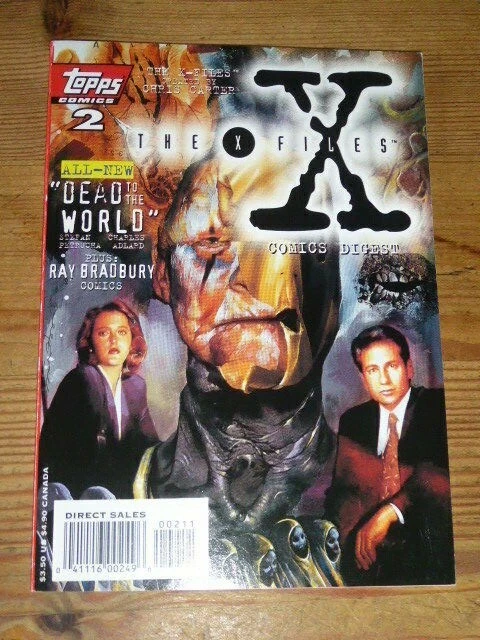 THE X FILES, Vol. 1 #2 (1996) TOPPS COMICS Pristine Condition Dead to the World