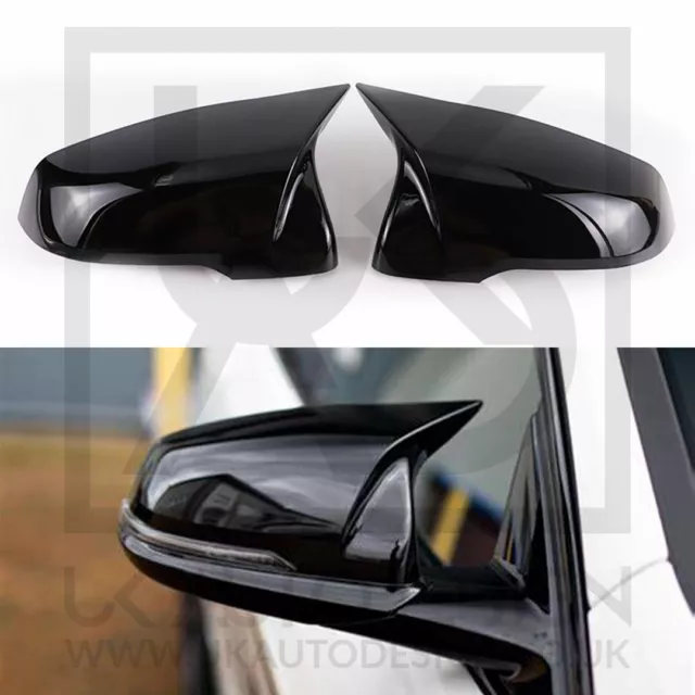 BMW 1/2 Series X1/X2/Z4 M Style Gloss Black Mirror Covers (F40/F44/F48/F39/G29)