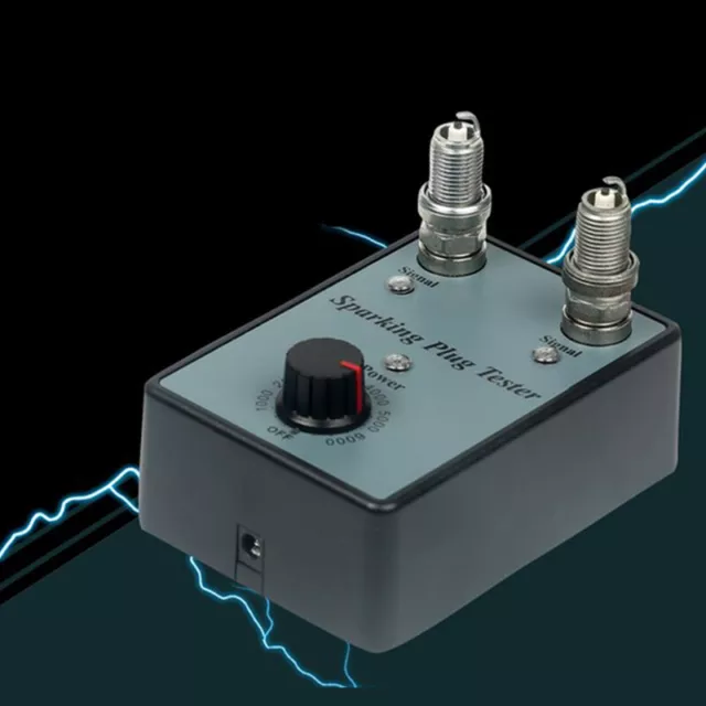 Auto Car Spark Plug Tester with Adjustable Double Hole Detector Ignition Plug