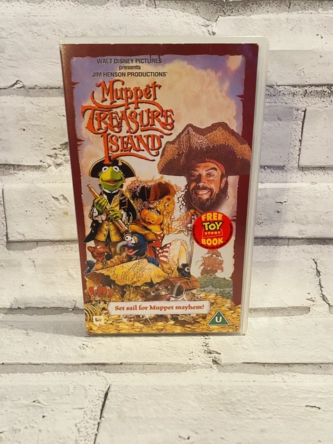 walt-disney-muppet-treasure-island-vhs-pal-rare-vintage-video-5-99