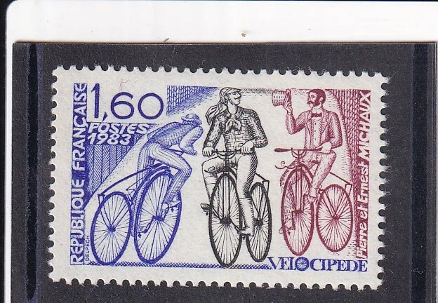 FDC France Yvert 2290 – Le Vélocipède, 1,60F, Bar-le-Duc 1983, Premier Jour