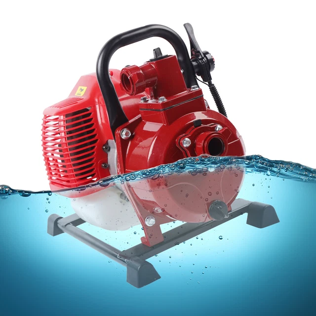 SICHENSH Benzin Wasserpumpe 38CC 1.2KW - Schmutzwasserpumpe Für Garten & Baustelle