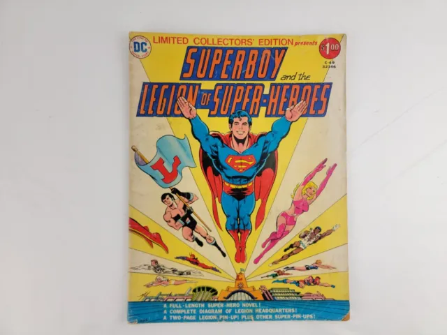 DC Comics Limited Collectors' Edition Superboy and the Legion of Super-Heros