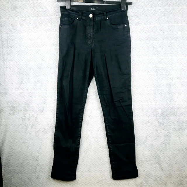 Jeans slim stretch femme coton stretch pastèque 7/8 Jazz I BLEU D'AZUR