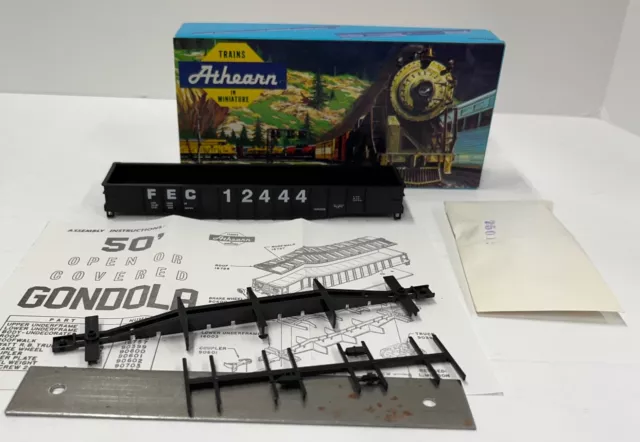 Athearn Bev-Bel Corp. #852-2 Florida East Coast Back #12444 50' Open Gondola