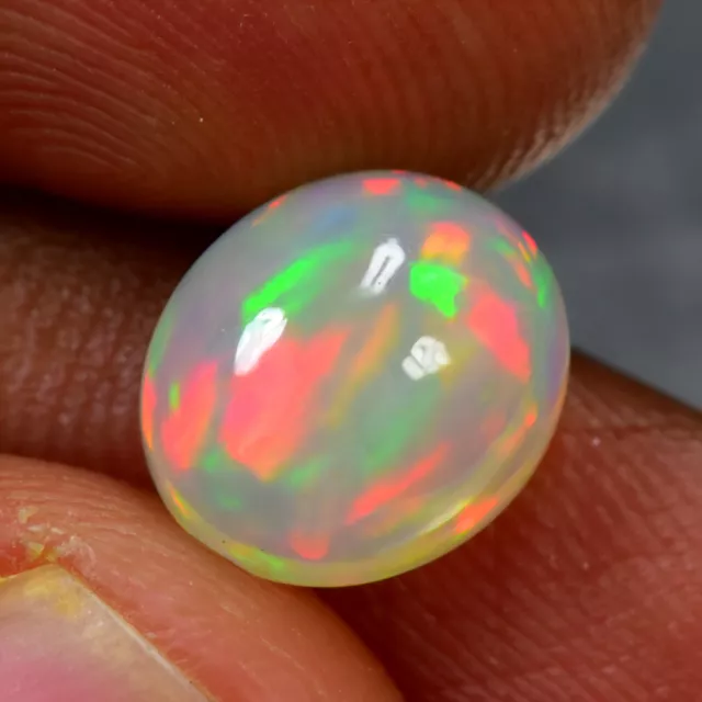 2.20Ct Awesome 3D Multi-Color Flash 100 % Natural Welo Solid Opal