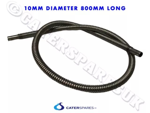 10MM Flexible Acier Inoxydable Gaz Brûleur Bundy Tube Tuyau Facile Forme 800MM