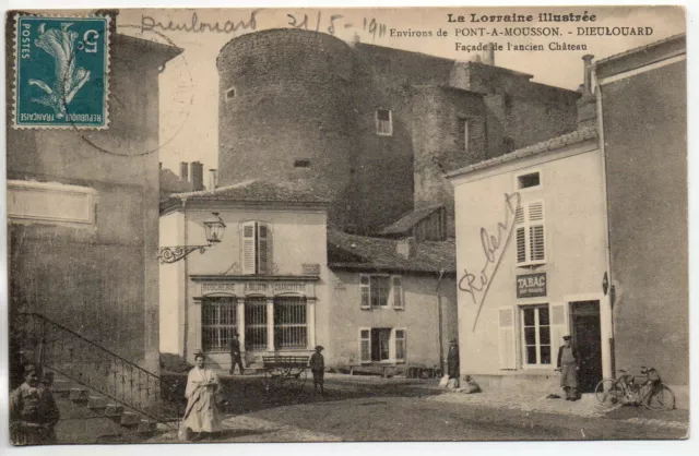DIOSLOUARD - Meurthe et Moselle - CPA 54 - old castle fort and tobacco office