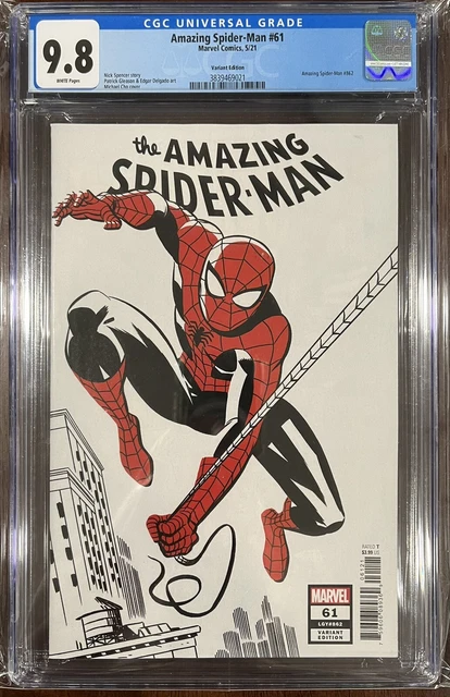 Amazing Spider-Man #61 (2021) CGC 9.8 Michael Cho Variant 1st Print New Suit