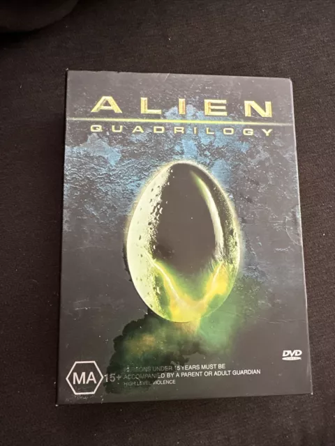 Alien Quadrilogy 9 Disc DVD Set Region 4 VGC Mint Discs Lots of Special Features