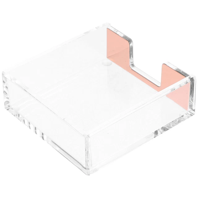 Sticky Memo Note Dispenser Desktop Memo Case Memo Pad Holder for Office Home