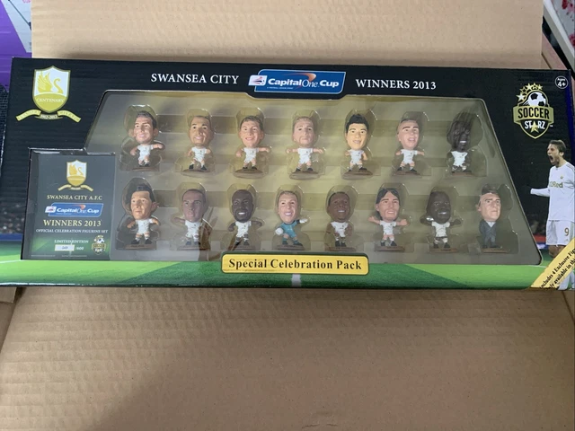 Soccerstarz 2013 SWANSEA CITY League Cup Winners 15 figure pack