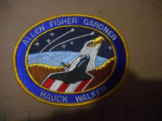 Vintage NASA Patch ALLEN FISHER GARDNER HAUCK WALKER