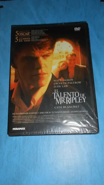 DVD EL TALENTO DE MR RIPLEY The Talented Mr. Ripley